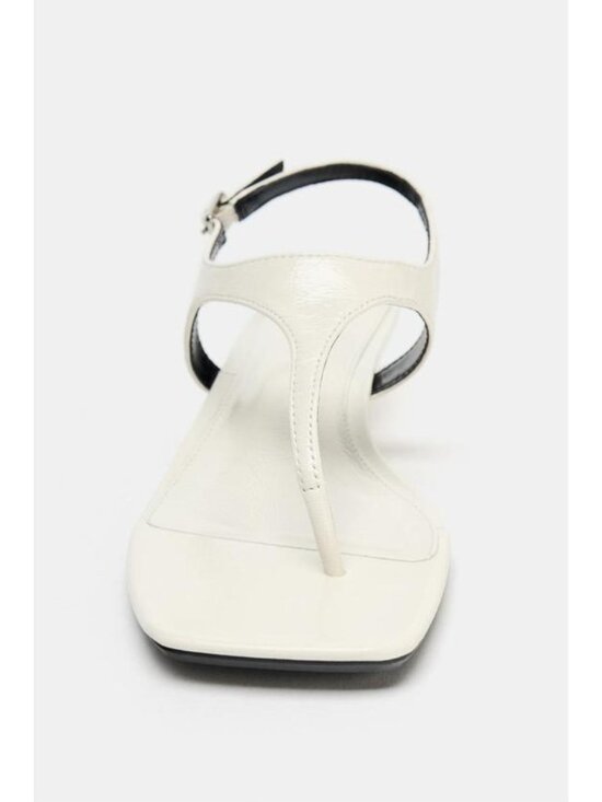 LEATHER BUCKLE SANDALS - Taupe Gray | ZARA United States ZARA LEATHER BUCKLE STRAP SANDALS